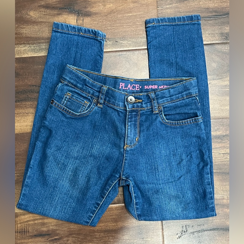 “Place” Denim Blue Super Skinny Girl  Jeans/ Jeggings